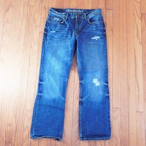 Aeropostale Driggs Slim Boot Cut Jeans Sz 32/30
